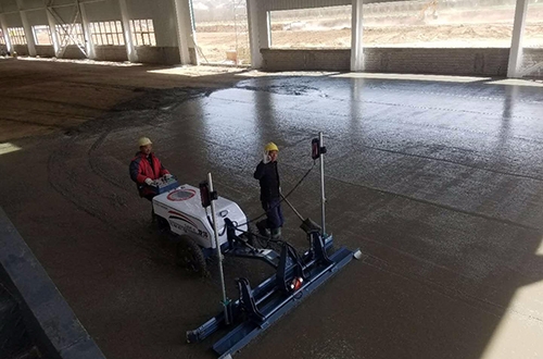 手扶式激光整平机青海海东施工图