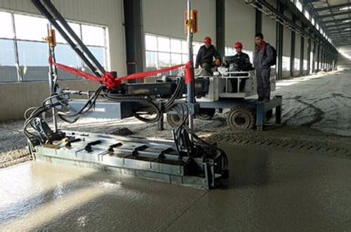 中型伸缩臂激光整平机浙江施工图